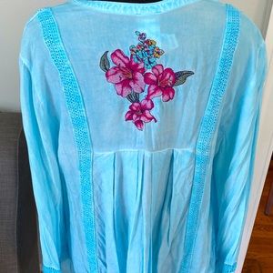 Boho style blouse
